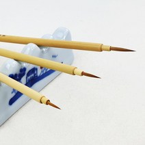 고급 매듭 -소 황모 밑그림 붓 섬세한 세필