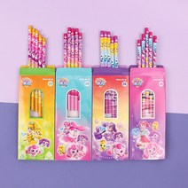 캐치 티니핑 5본 연필 세트 여아 문구 선물 프린세스 어린이 초등학생 학용품 새학기 필기구, 단품