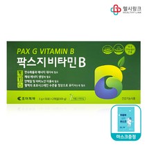 조아제약 팍스지 비타민B 식욕부진 체력저하 개선 영양제, 100포+헬시링크 마스크1팩