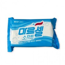 천연 유지 원료 희고 깨끗한 친환경 세탁 비누 세제, 동산 마르셀소프트세탁비누230g