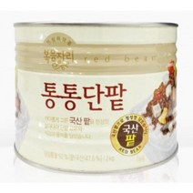 복음자리 통통단팥 통조림 2kg, 2개