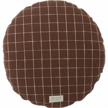 북유럽 오이오이 OYOY 쿄토 쿠션 지름 48 cm Brown
