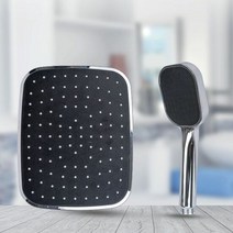 해바라기 헤드 100 블랙 세트 샤워기헤드 욕실 수전 샤워기헤드, 단품
