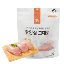 펫러닝 닭안심 그대로12p 강아지 고양이 그대로 닭가슴살 간식