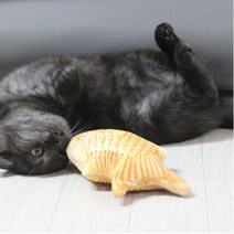 소화불량 고양이전용 붕어빵 캣닢인형 냥이집사선물 반려묘용 심심한고양이 냥덕후