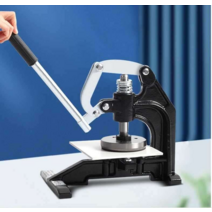 시편절단기 커트기 원단 원형 컷팅기 섬유 직물 종이, 샘플러 (나이프 헤드+ 백킹 플레이트 포함)