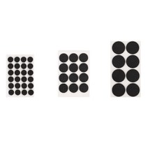 미끄럼 진동 방지 패드 소음 논슬립 받침 깔판 충격 흡수 가구 의자 다리 유리판 냉장고 소파 다리 식탁 테이블 세탁기 커버 안전 검정색 다용도1CM 2CM 2.7CM, 1cm(24P)