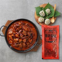 매운양념소스 70g / 만능소스 불족발 불맛 불향 양념 닭발 오돌뼈 쭈꾸미 등갈비 매운소스, 1개