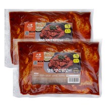 24년 전통 박가미닭갈비 국내산 냉장 양념 춘천 닭갈비 맛집 4인분 세트