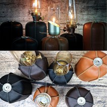 가죽감성 캠핑용 이소가스 워머 커버, 블랙, 450g