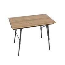 캠핑스테이 접이식테이블 캠핑테이블 롤테이블 높이조절 알루미늄, 우드