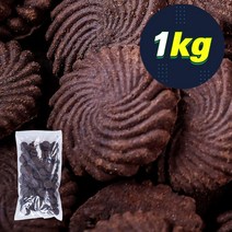 [플러스마켓]우성 블랙쿠키 1kg/벌크/비스켓/간식, 1kg, 1개