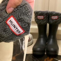 Hunter Socks 헌터웰리삭스 부츠양말 헌터투어 톨 삭스 톨 숏 패딩부츠 레인부츠 장화 전용 니트 삭스 커버 이너삭스 레이어 삭스 방한용