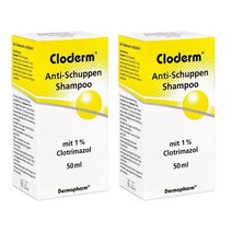 Cloderm 독일 비듬 샴푸 50ml x2팩