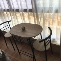 부부테이블 대리석 엔틱 러브테이블 세트 이테리, 블랙 튜브 베이스 릴리프 패턴