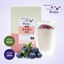 블루베리 동결건조 분말 40g 친환경 무농약인증 국내산 100%, 1개