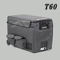 차량용냉장고 미니 캠핑 냉온장고 Alpicool C25-C75L T36-T60L CF45L MK18L MK25L 시리즈 야외 냉장고, 12 T 60L