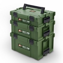 이동식 공구함 공구통 carrier toolbox 하드웨어 도구 상자 플라스틱 두꺼운 구성 가능한, l