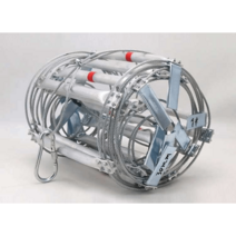 비상탈출구 구조용사다리 승강식 피난기 수직구조대, 30m (간격 30)