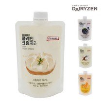 [끌레베르] 크림치즈 300g 4종 짜먹는 튜브 크림치즈 스프레드 에멘탈치즈 까망베르치즈 리코타치즈 플레인치즈, 까망베르, 1개