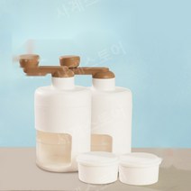 눈꽃 가정용 빙수기 레트로 수동 팥빙수 눈꽃 빙수기 팥빙수기계 우유 빙삭기 얼음분쇄기, 제빙기 2대+ 냉동금형 2개