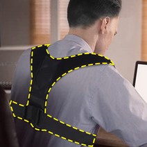 나우앤히어 바른 교정 어깨 자세 밴드, 1개