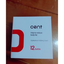 센트디 풋사과 폴리페놀 신지 다이어트 보조제 36병 1세트, 1개