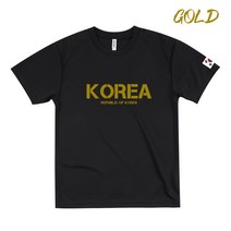 2023년 NEW KOREA 기능성 대한민국 코리아 4종 쿨론 반팔티