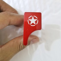 자동차 차량용 악세사리 지프 4x4 체로키 컴패스 리버티 패트리어트 레니게이드 루비콘용 자동차 안전 버클, 01 For STAR
