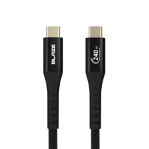 블레이즈 C TO C 케이블 240W 초고속 케이블 맥북케이블 노트북케이블 PD케이블, 2m