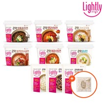 라이틀리 곤약면 (짜장면맵닭면냉면비빔면사골면우동) x 4개 + 즉석밥 3종 (증정) 곤약 혼합 7곡 150g1개, 2.현미퀴노아곤약즉석밥 150g x 4개+증정, 6. 곤약면 물냉면 x 4개