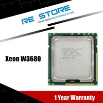 Intel Xeon W3680 프로세서 3.33G Six Core CPU SLBV2 LGA 1366 인텔 제온 중앙처리장치 중고