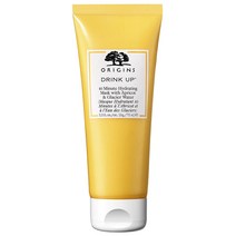 오리진스 드링크업 텐미닛 마스크 Origins Drink Up 애프리콧 & 빙하수로 만든 씻어내는 팩 2.5oz(75ml), 1개