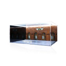 Kgbox LED 아크릴릭 디스플레이 박스 센트럴 퍼크 피규어 케이스, 1개