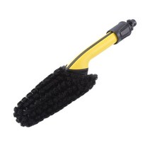 세차 브러쉬 케어 와셔 타이어 청소 도구 Karcher K2 K3 K4 K5 K6 K7 고압 세척기, 01 BlackYellow