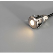 테라스 조명 12v 24v 1w 야외 계단 라이트 데크 플로어 코너 Sconce 베란다 발코니 바 장식 설비 Led, 05 15mm AC12V, 03 빨간