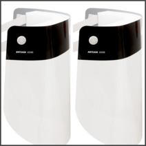 페이스쉴드 안면보호구 프라스틱마스크, 레드