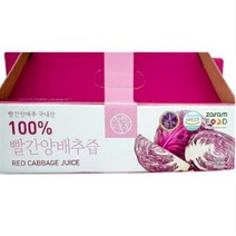 착한톡톡 빨간양배추즙, 80ml, 150개