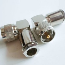 전선 컨넥터 커넥터 PL259 UHF 수 플러그 직각 클라이트 RG8 LMR400 R3시리즈3 214 RG165 케이블, 1-10PCS