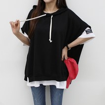 [쏭스타일] 캐주얼후드롱조끼