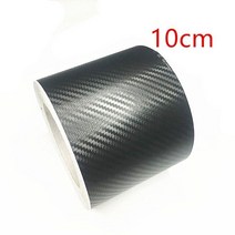 3D 나노 탄소 섬유 자동차 스티커 보호 스트립 사이드 미러 스크래치 테이프 방수 필름, 10cm