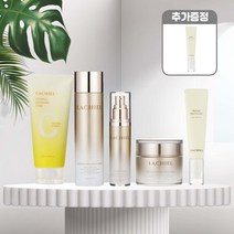 라치엘 안티에이징 기초5종세트 (클렌징폼 토너 세럼 크림 아이크림) 미백 모공 주름 개선