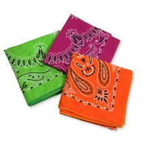 등산 손수건 순면 칼라 단체 손수건 6989EA