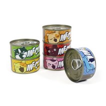 그린펫 미아오 고양이 간식캔, 치어 + 참치 혼합맛, 24개