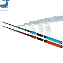 갯바위낚시대 장어낚시 바다 쭈꾸미낚시대 민물/바다 튼튼 270 원투릴대, 빨강/270