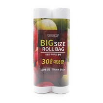 유니랩 특대형 롤백 100매x2입(55cm x 65cm), 100매입, 1세트