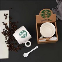 STARBUCKS 스타벅스 아침 우유 커피 머그잔 [2개 사면 1개 증정], 2, 세라믹 A, 260ml