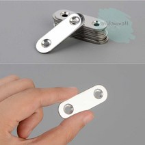 올몰 10P일자 다용도 보강 평철 46MM 나무DIY 목공예 목공DIY, 10개