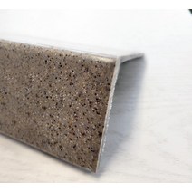 BMC 인조대리석 재료분리대 40X80X1400 샤워부스씰 인테리어 마감재 타일몰딩 다용도실 세탁실 화장실 (베네치안샌드 컬러) 10개