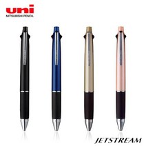 제트스트림 4색볼펜&샤프 MSXE5-1000-38 0.38mm, 골드, 1개